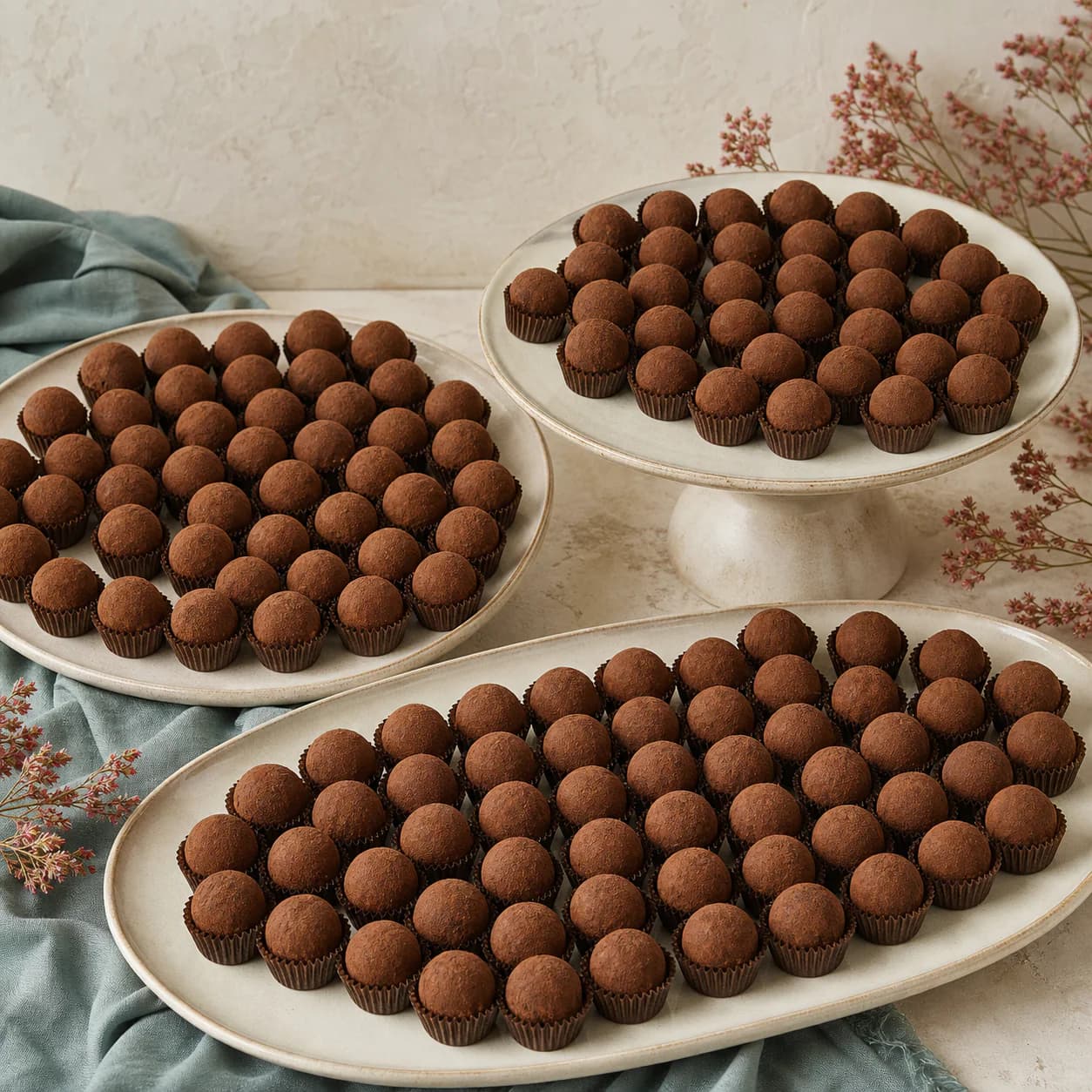Trufas de chocolate